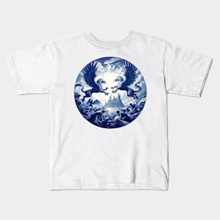 Blue Gryphons Kids T-Shirt